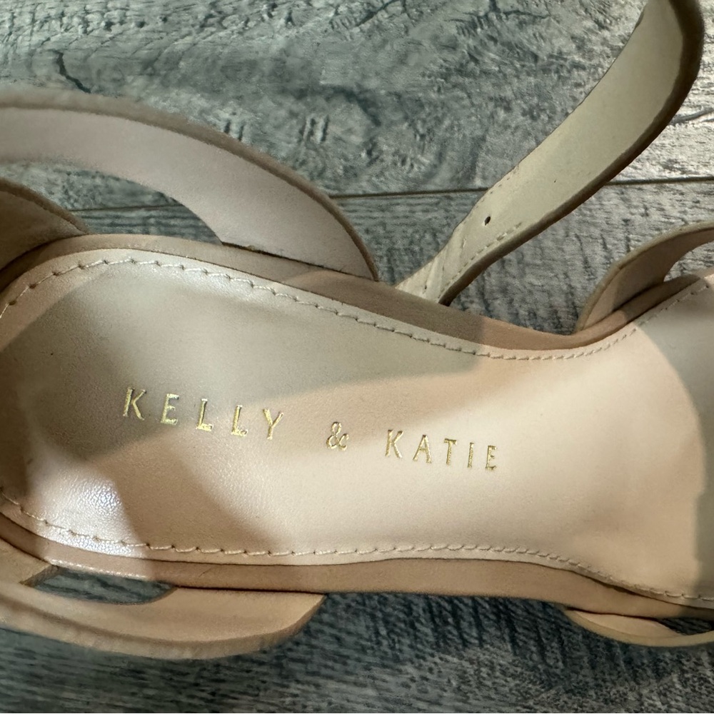 Kelly & Katie Tan Wedges - Picture 2 of 10
